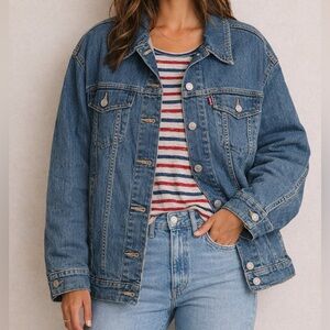 Levi's Blue Denim Jacket size 1X